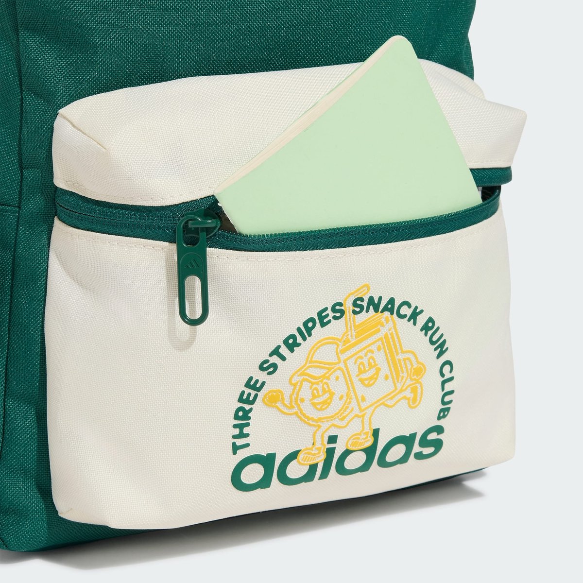 Sac À Dos Graphique Snack Run Jeunes Enfants collegiate green / off white, adidas Performance