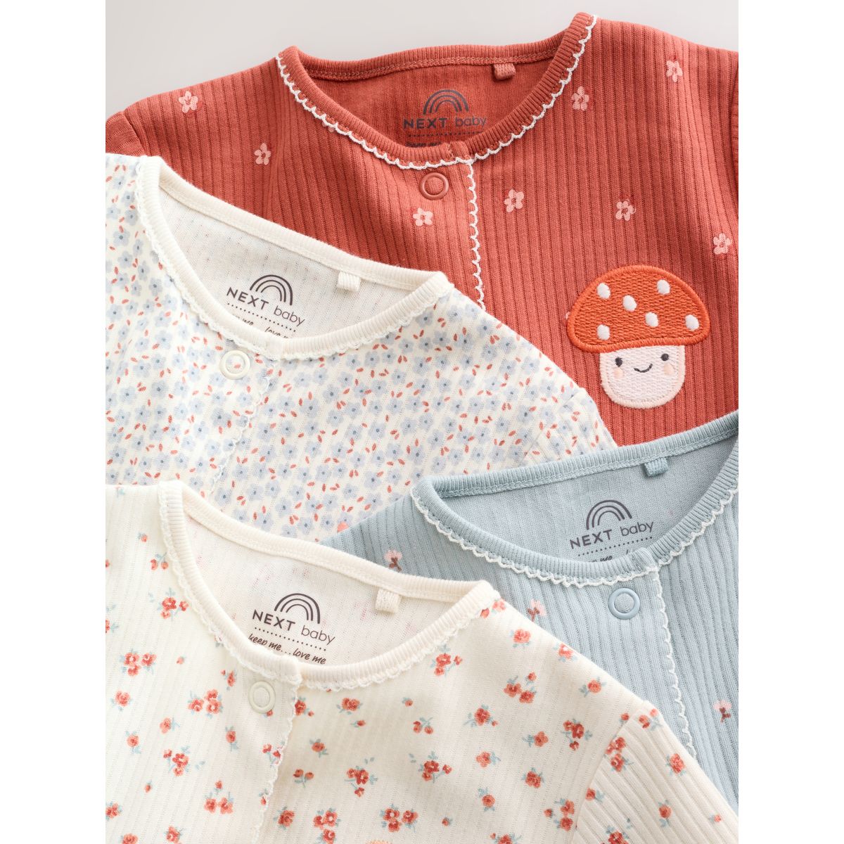 Dors-bien bébé, lot de 4 à fleurs multicolores, NEXT