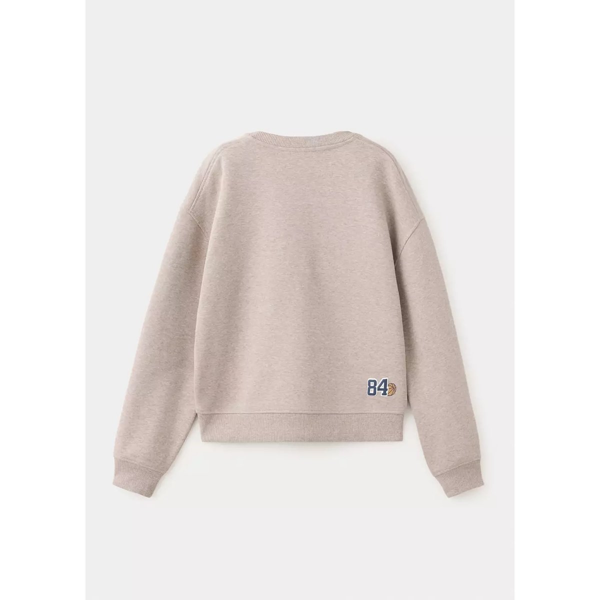 Sweat-shirt imprimé relief sable, MANGO KIDS