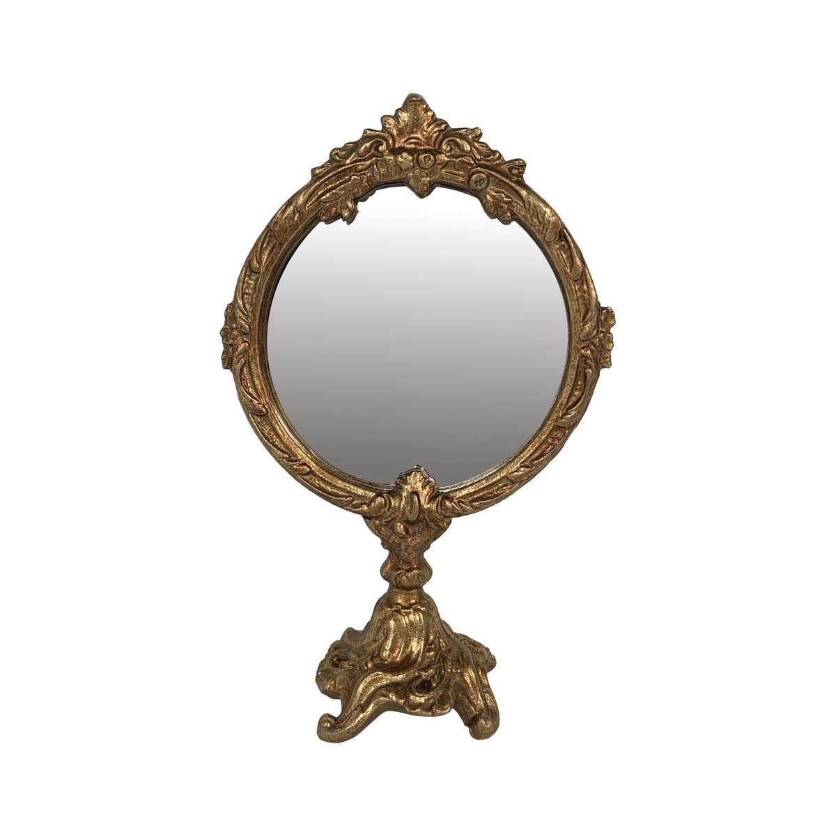 Miroir sur pied 12,5x6x19cm or, EMDE