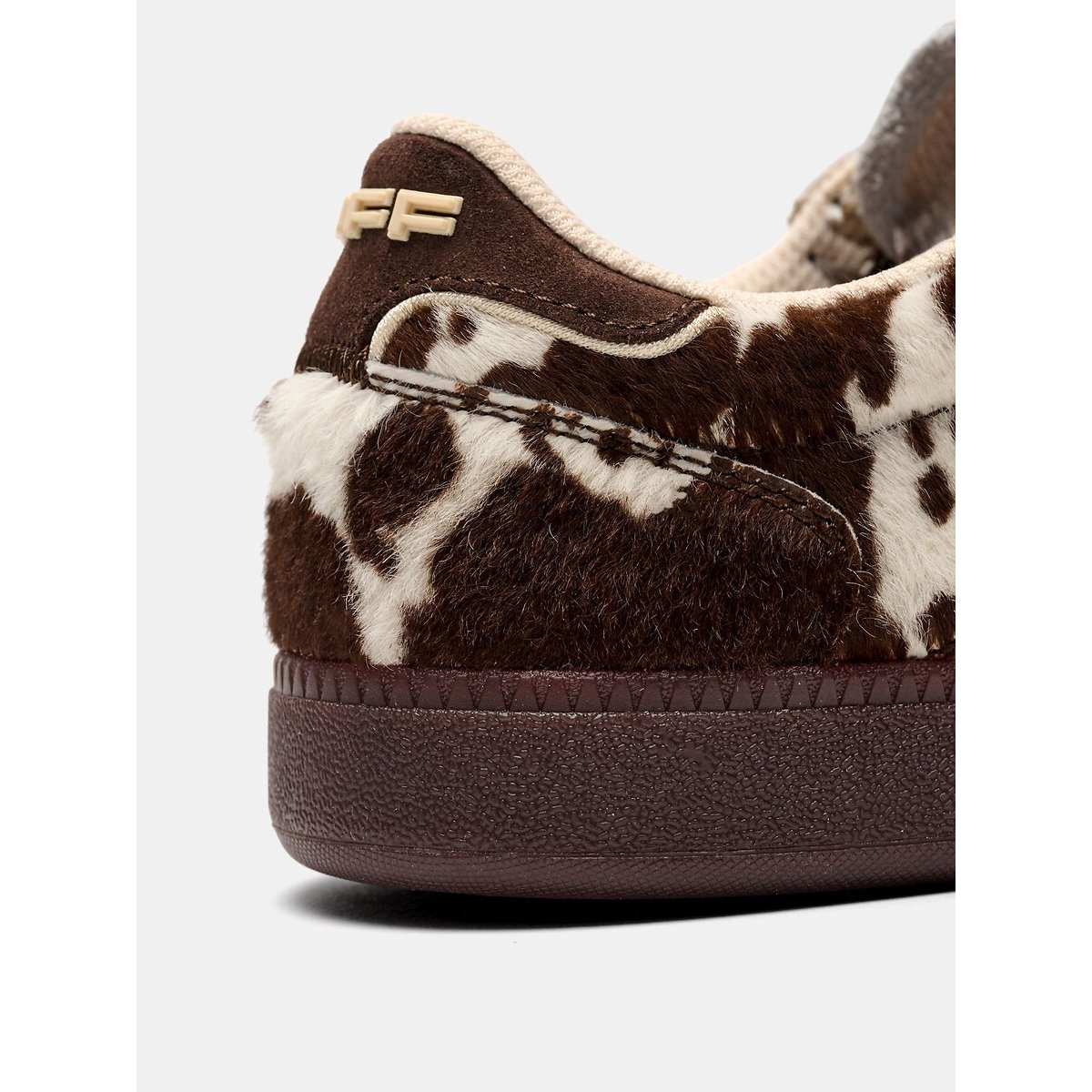 Zapatillas PARK COW PRINT BROWN estampado marrón, HOFF