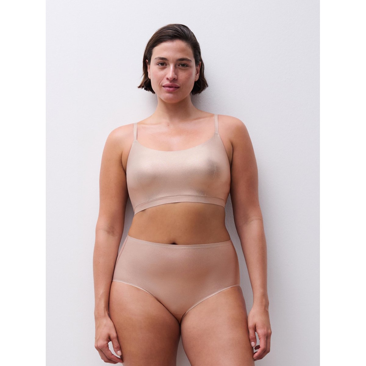 Culotte taille haute SOFTSTRETCH golden glow, CHANTELLE