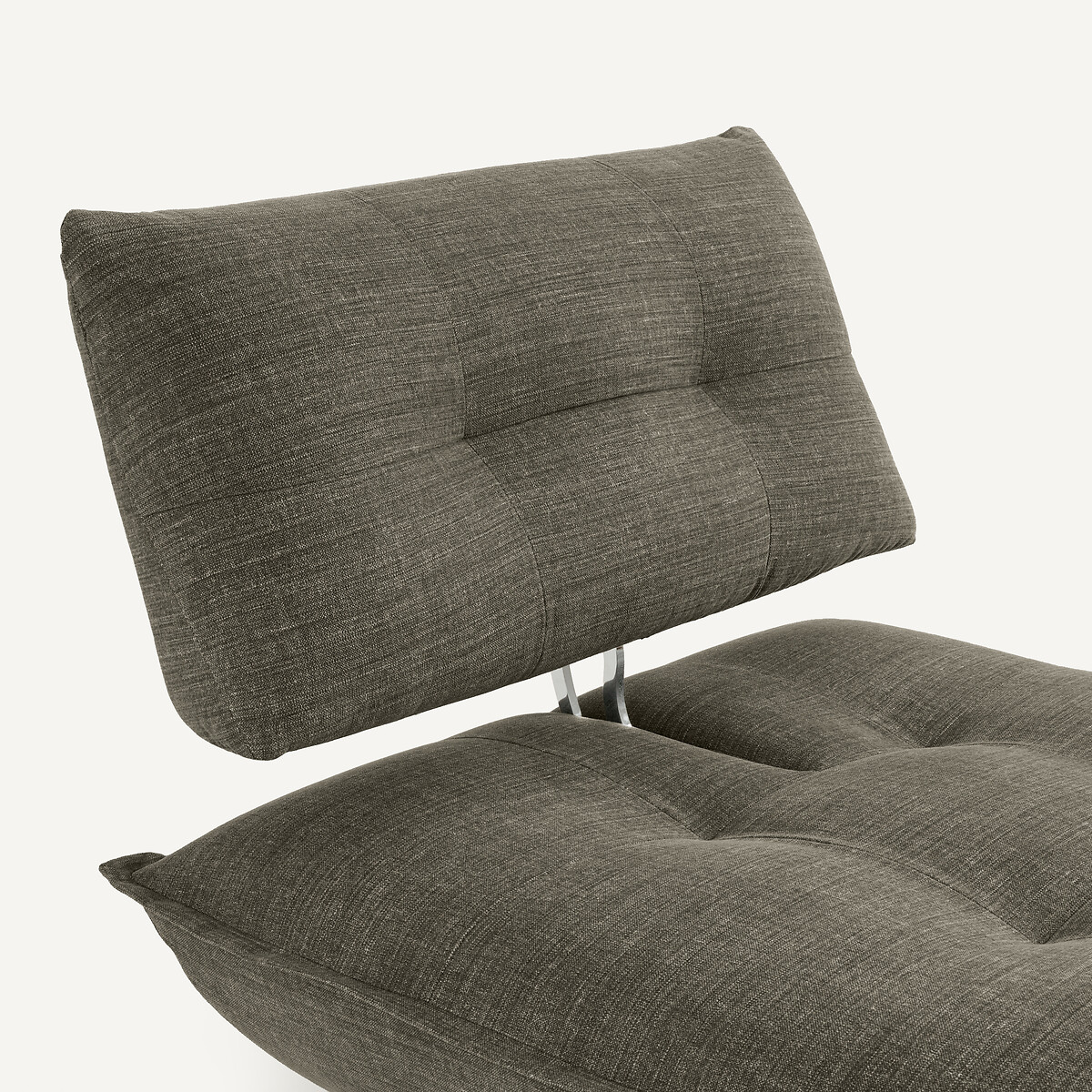 Modularer Sessel, Baumwolle und Leinen, KAORI rinde, AM.PM