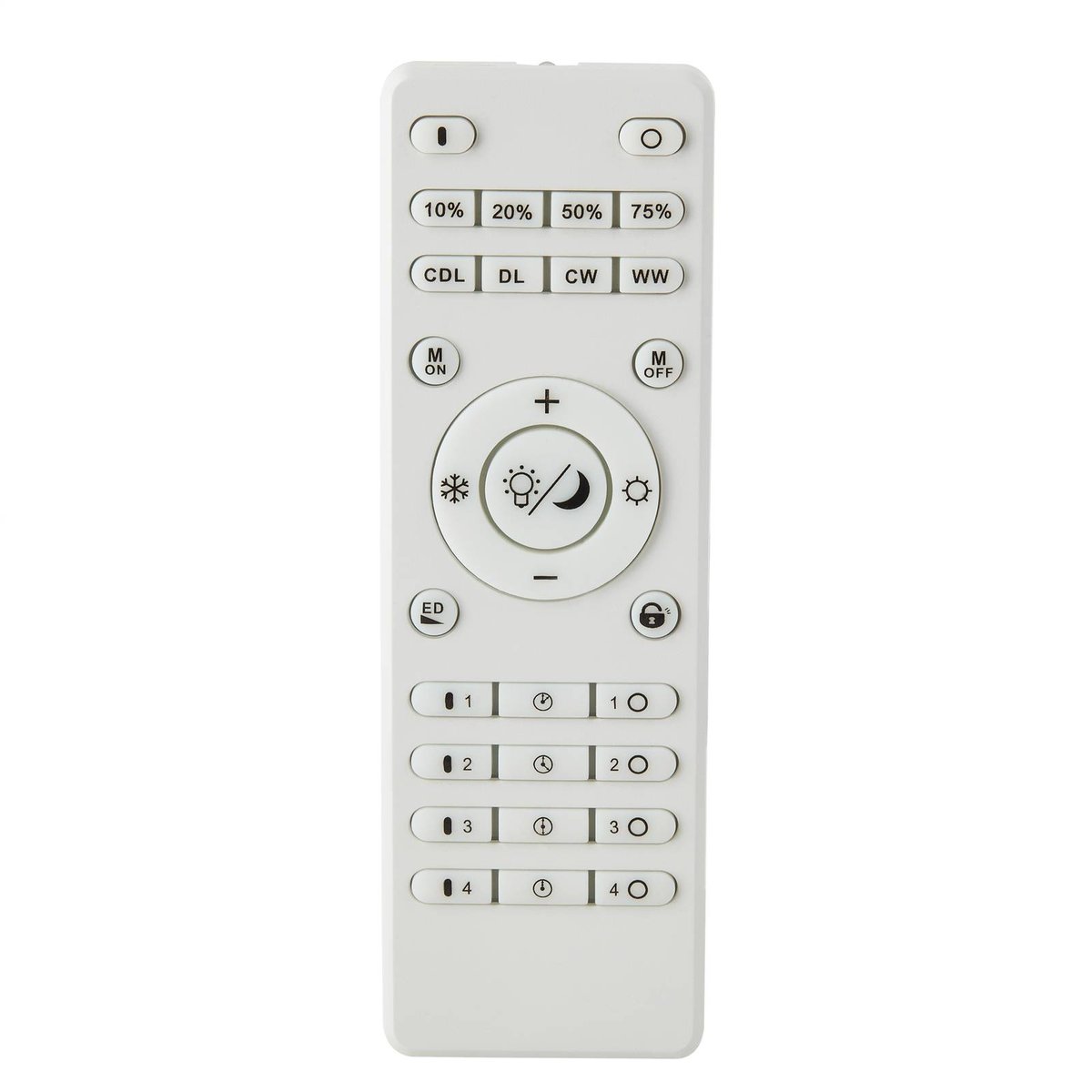 Plafonnier moderneLED, Lamin blanc, LINDBY