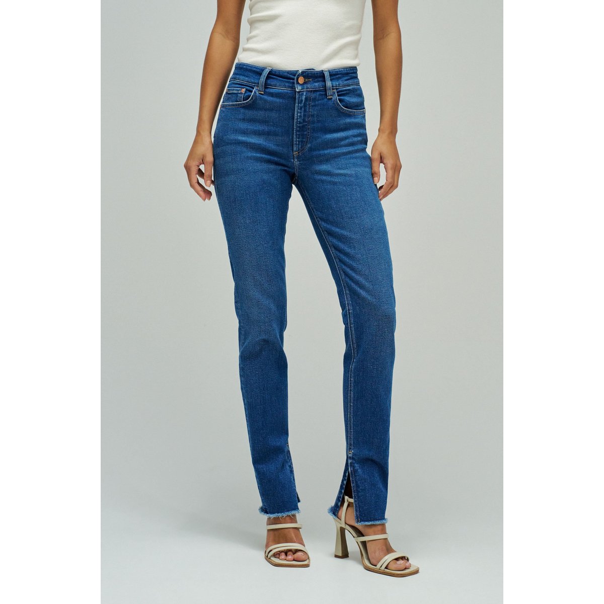 JEAN DESTINY PUSH UP SKINNY bleu denim, SALSA JEANS