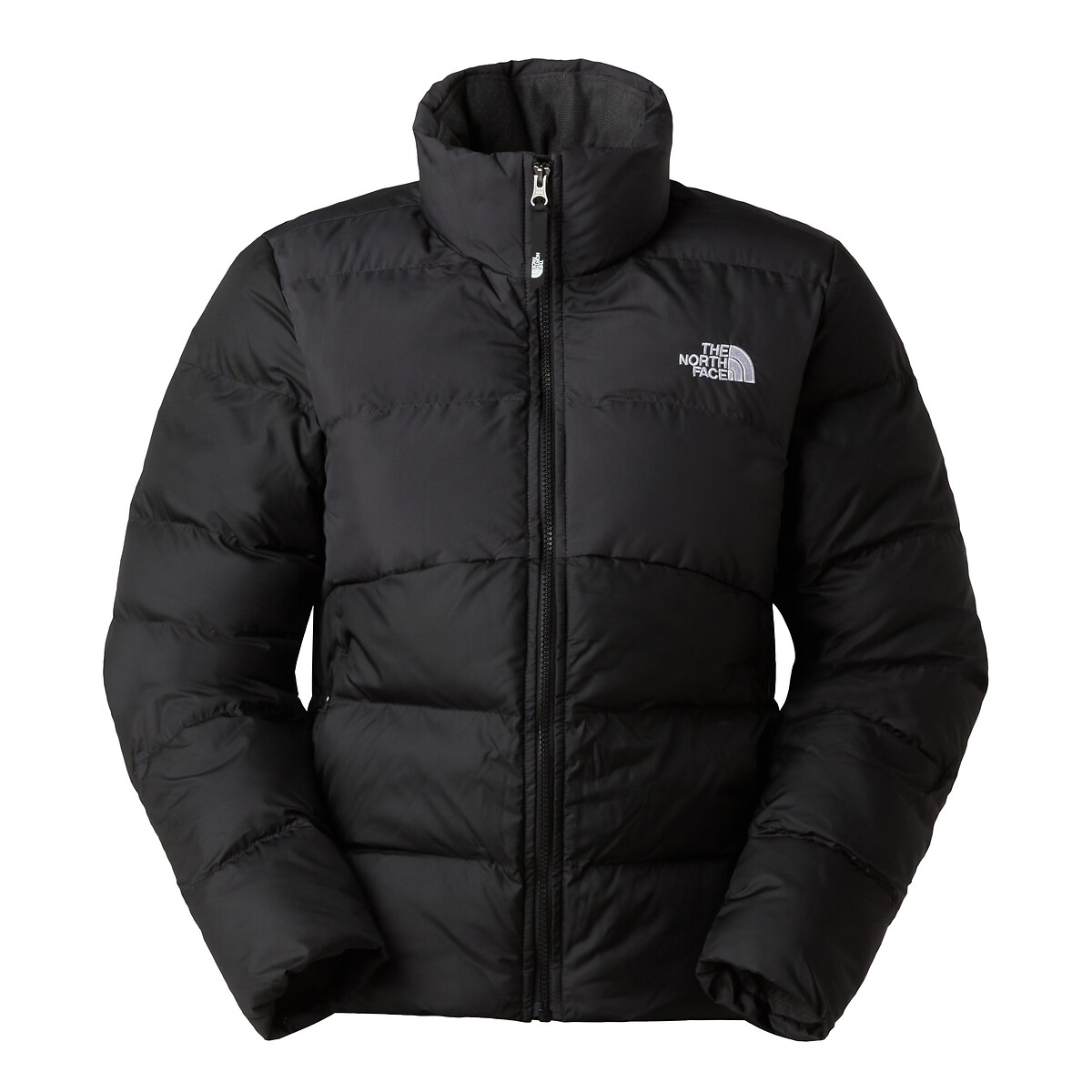 Doudoune courte fermeture zippée, plein hiver noir, THE NORTH FACE