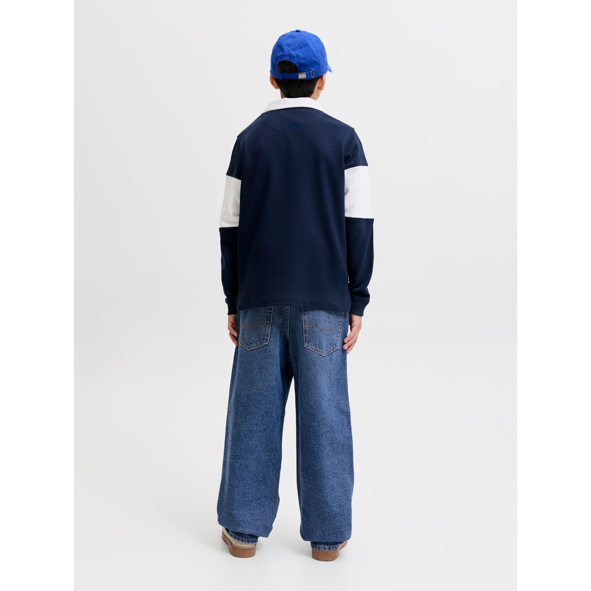 Jean Baggy Fit blue denim, JACK & JONES JUNIOR