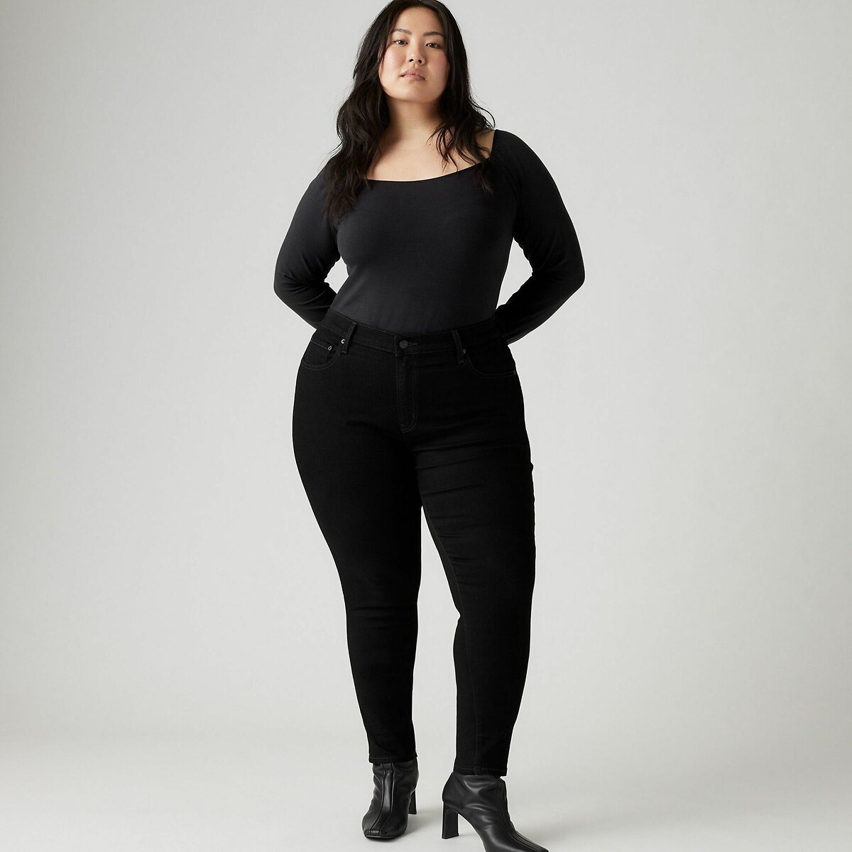 Jean 721 High Rise Skinny, Levi's Plus midnight gaze, LEVI’S PLUS