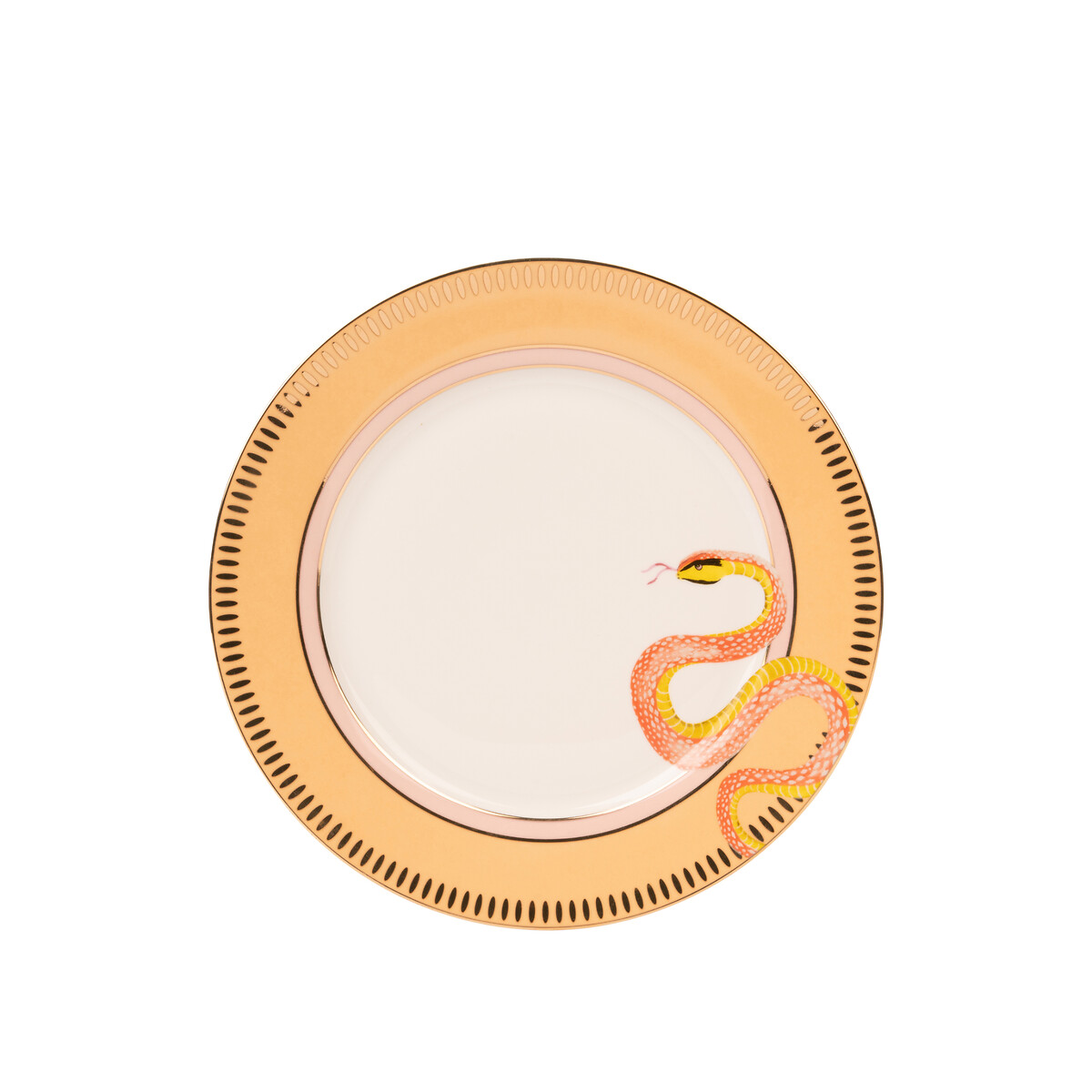 Set of 4 "Animal" Side Plates multi-coloured, YVONNE ELLEN