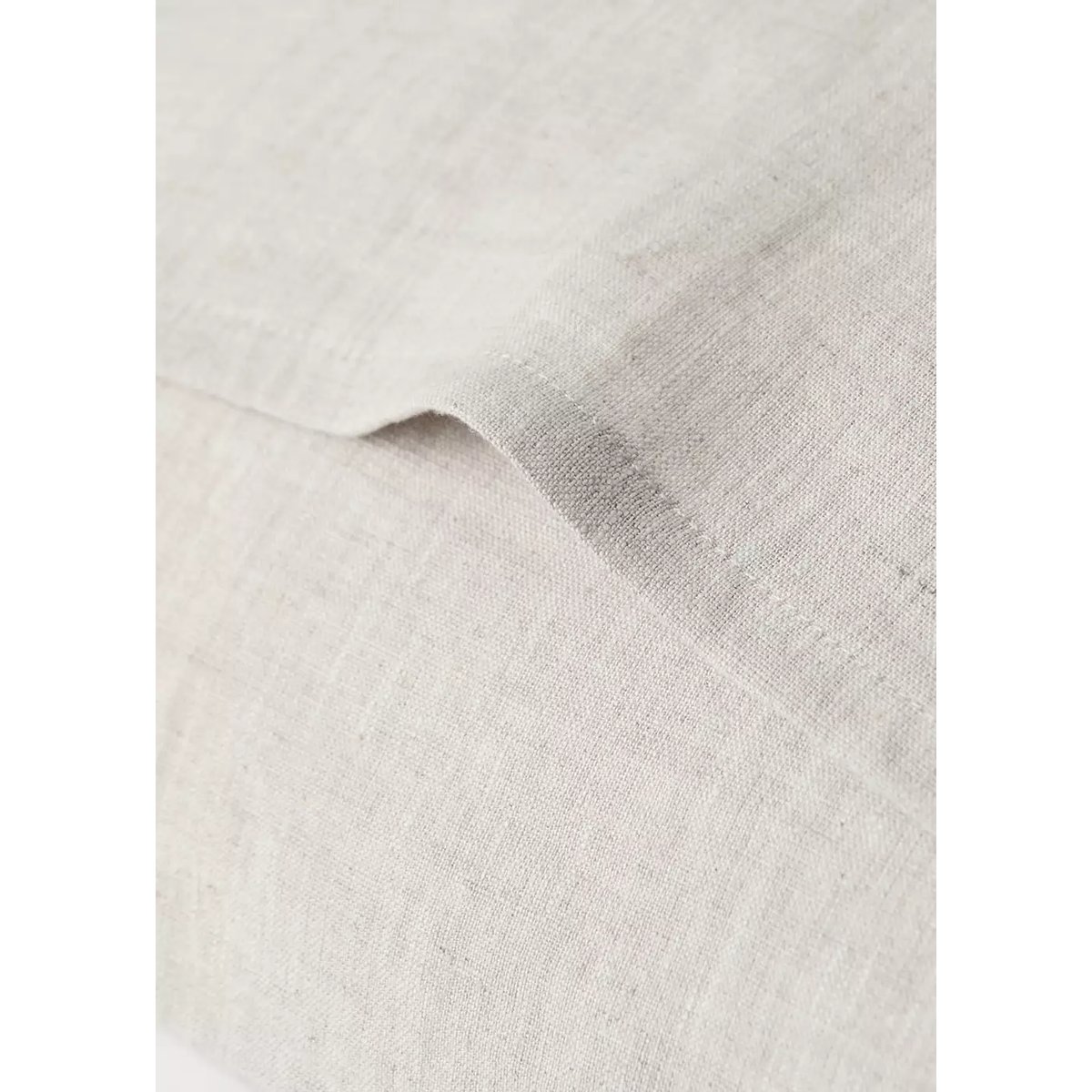 Taie d'oreiller lin lavé ajouré 50x75 cm beige, MANGO HOME