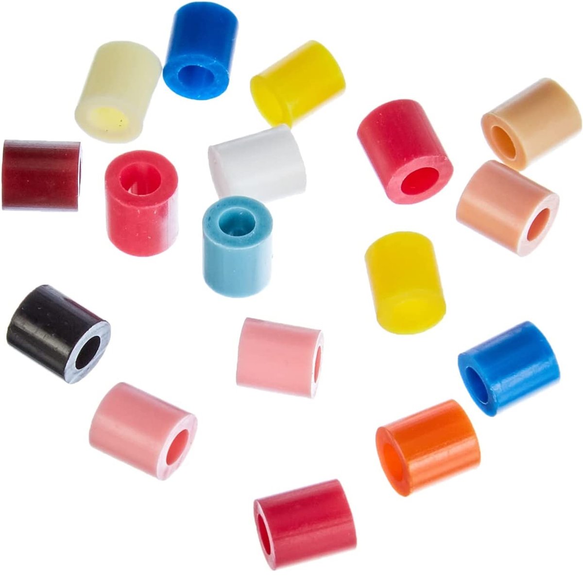 Sachet 1000 perles plastique Midi base mix 22 couleurs beige, HAMA