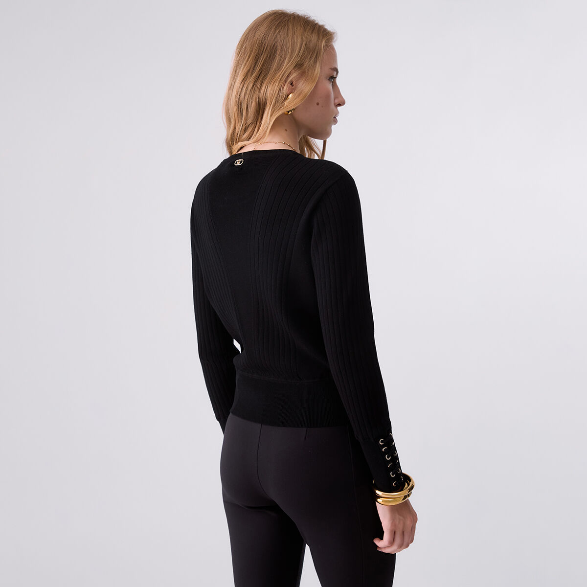 Pull avec Lacets noir, LIU JO