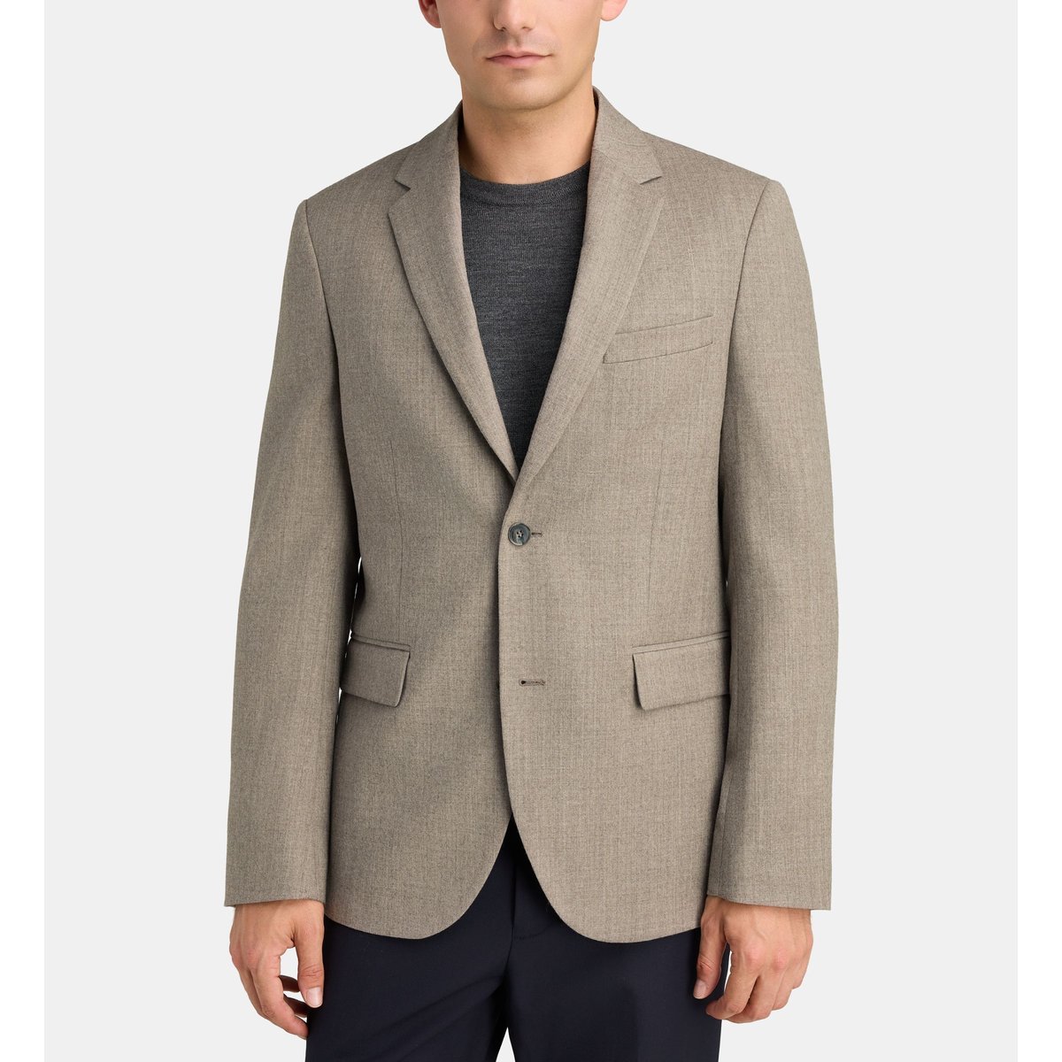 Veste de costume balli flanelle beige, COMPTOIR GL
