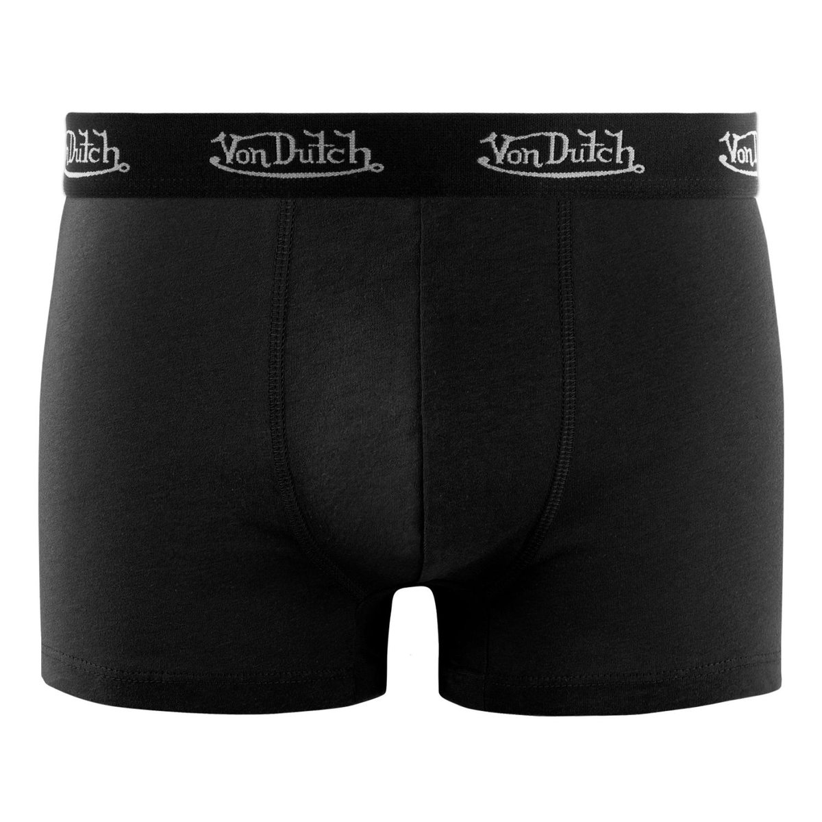 Lot De 4 Boxers Coton noir/gris foncé/gris clair/blanc, VON DUTCH