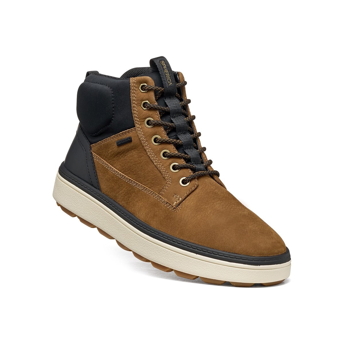 Bottes Et Bottines U SPHERICA ECUB-1.1 B ABX noisette/noir, GEOX