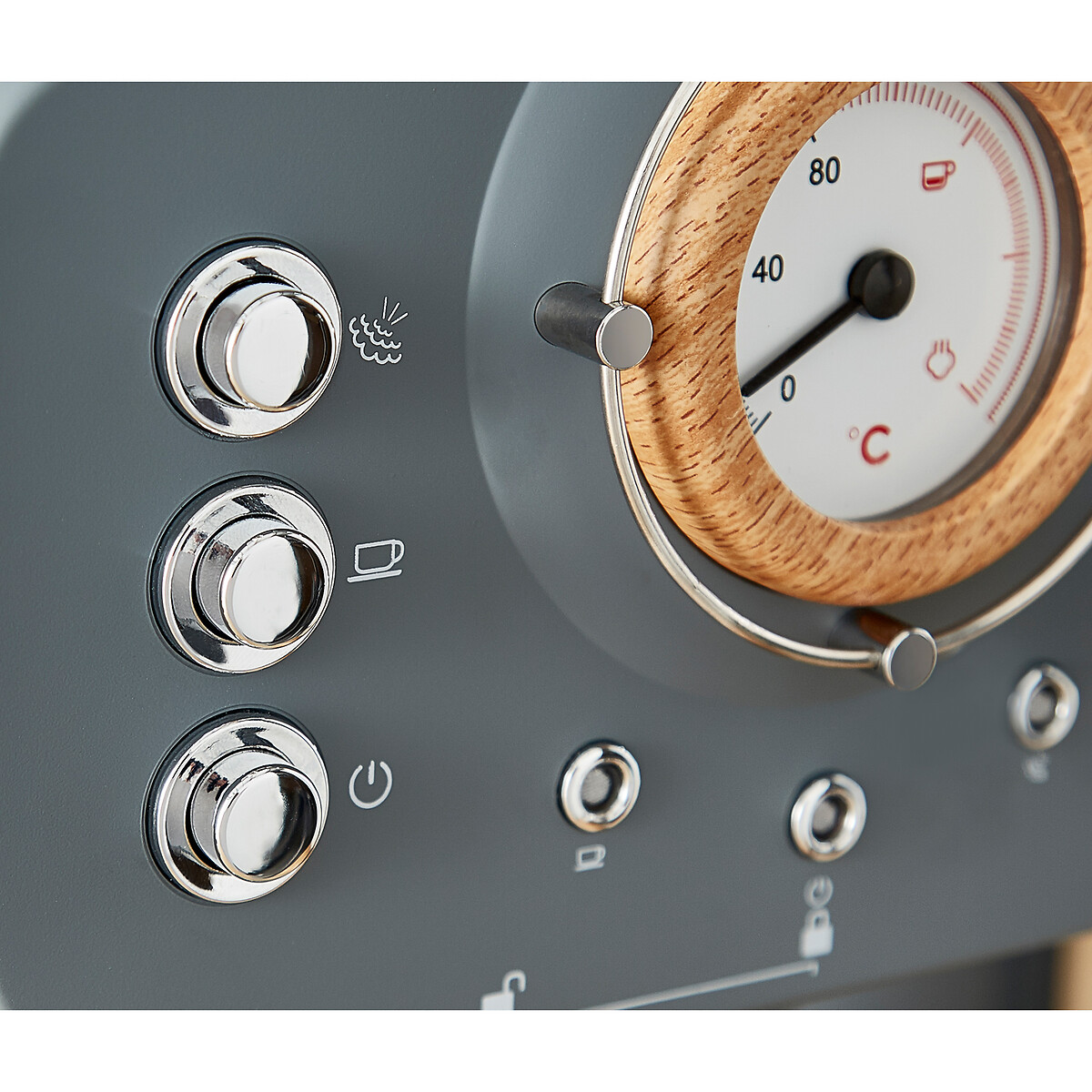 Nordic Pump Espresso Coffee Machine - SK22110 grey, SWAN