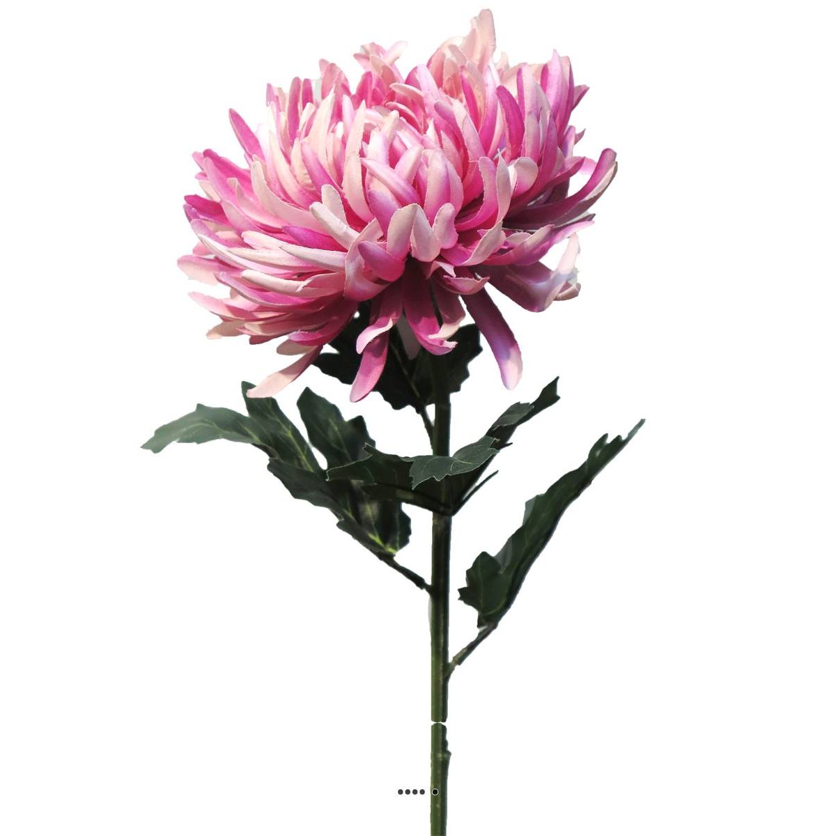Chrysanthème artificiel, H 63 cm Rose rose, ARTIFICIELLES