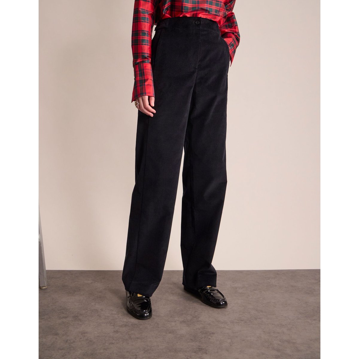 Pantalon Philo bleu marine, INES DE LA FRESSANGE PARIS