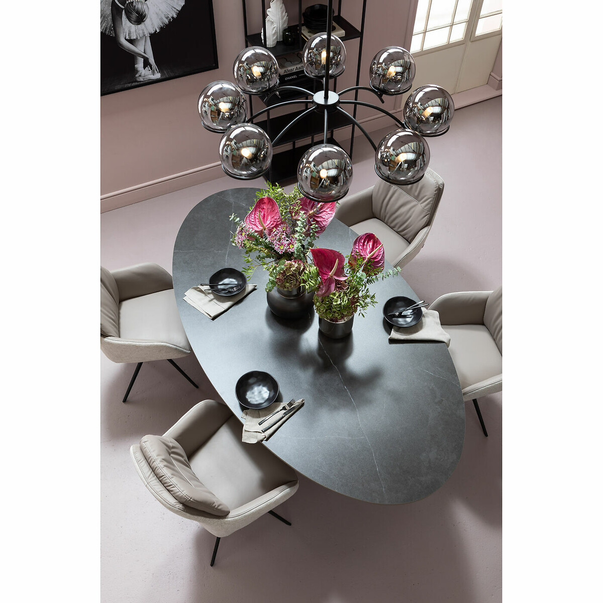 Tisch Grande Possibilita Schwarz 220x120cm schwarz, KARE DESIGN