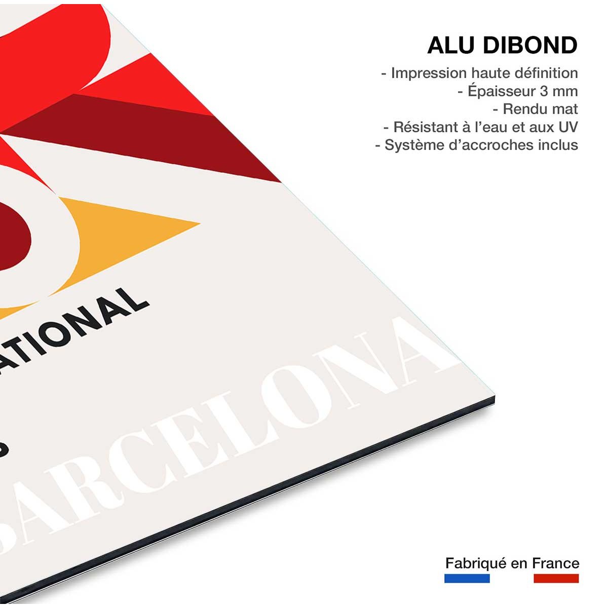 Tableau international jazz days tableau alu dibond, HEXOA