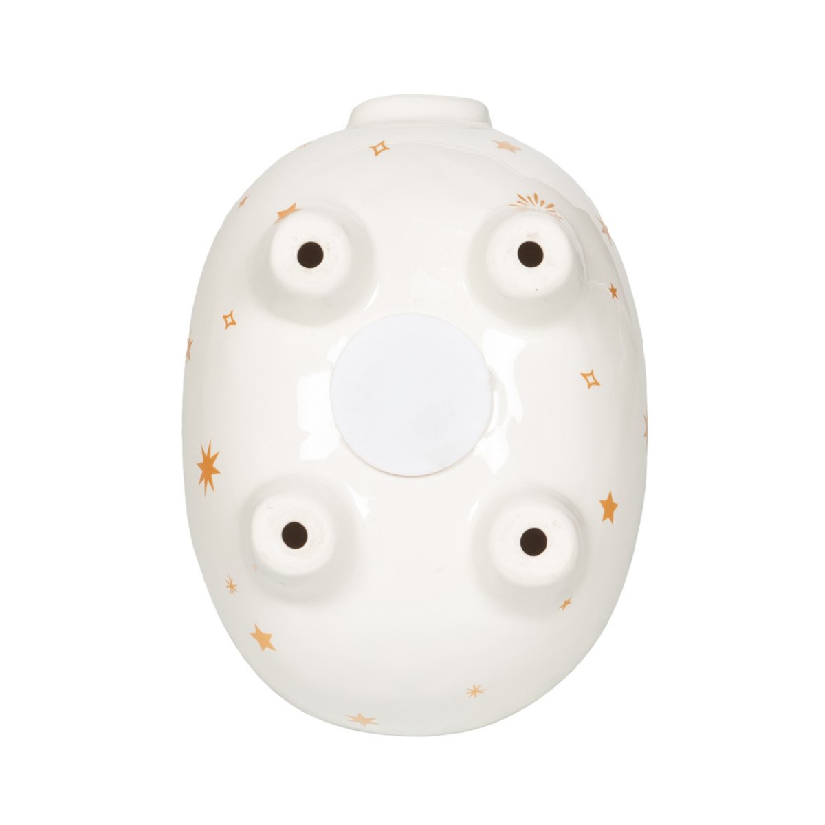 Tirelire cochon Circus doré et 17,4 cm en céramique multicolore, AMADEUS LES PETITS
