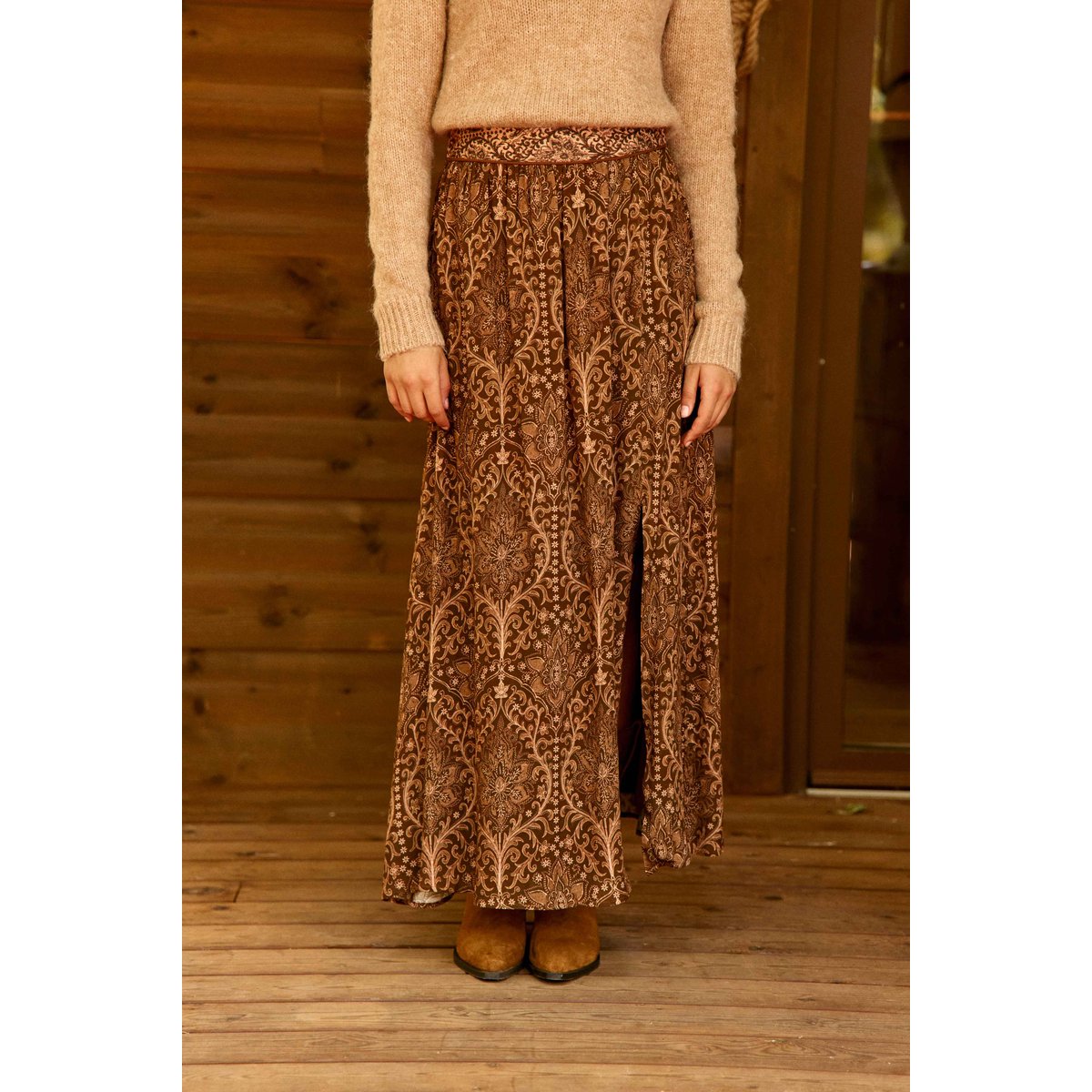 JUPE imprimé cachemire JELLY 16-boho, LA PETITE ETOILE