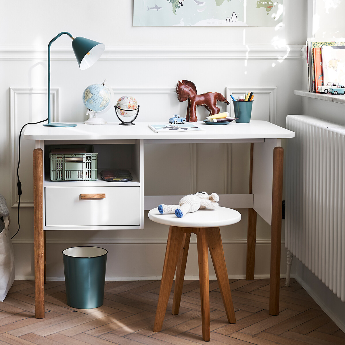 Bureau enfant, Nadil blanc, LA REDOUTE INTERIEURS