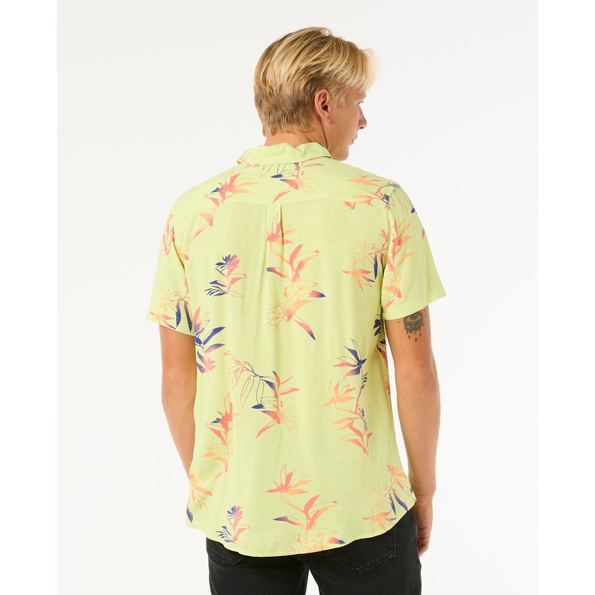 Chemise FUN TIMES S/S SHIRT lavage à la chaux, RIP CURL