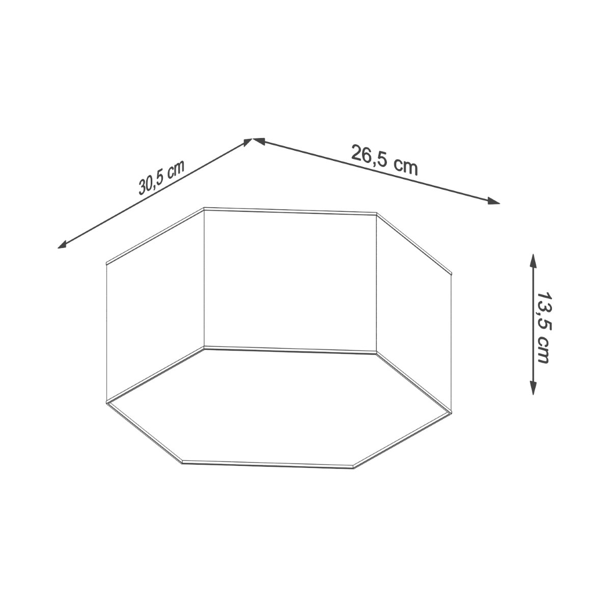 Plafonnier PVC Blanc E27 2 Sunde 13 blanc, EDEN
