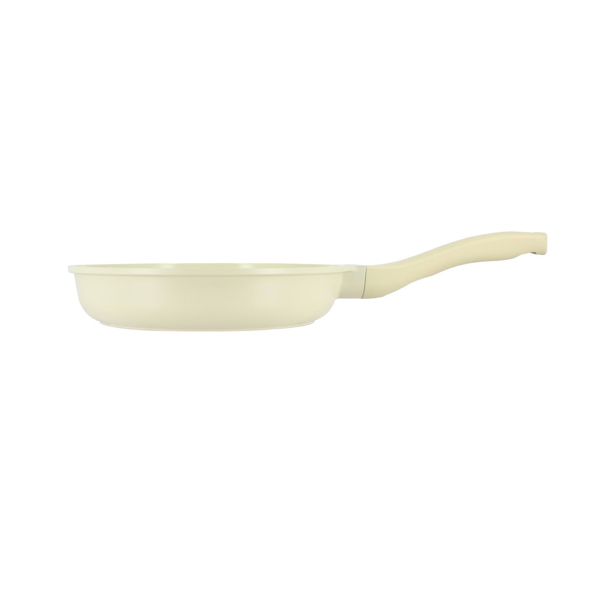 Poêle 24cm en fonte d'aluminium, PURE crème, MENASTYL