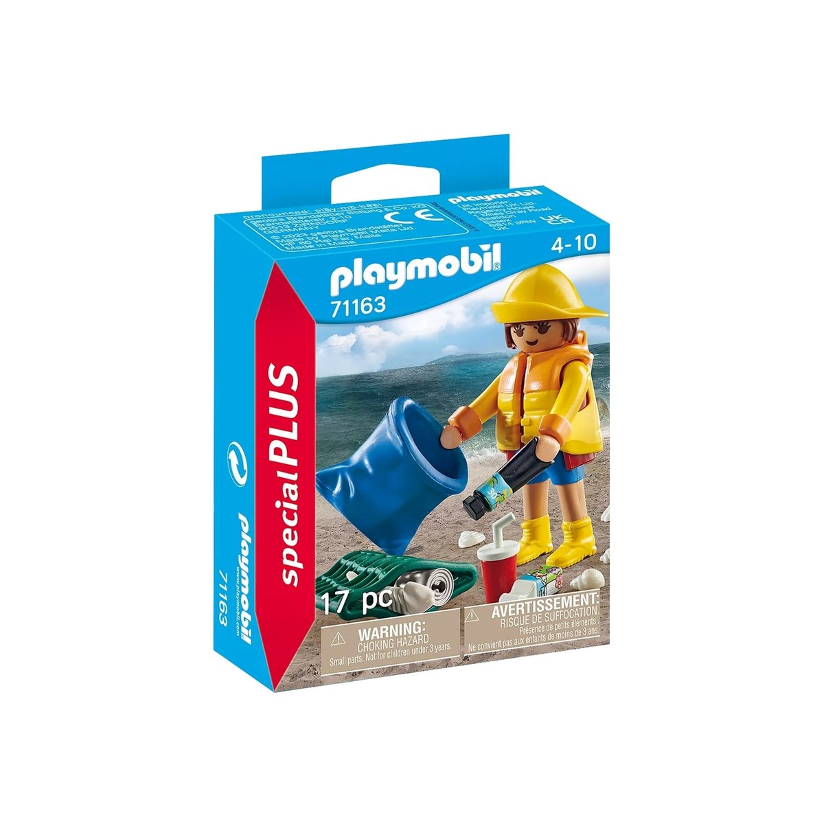 Special Plus Bénévole ramassage de déchets multicolore, PLAYMOBIL