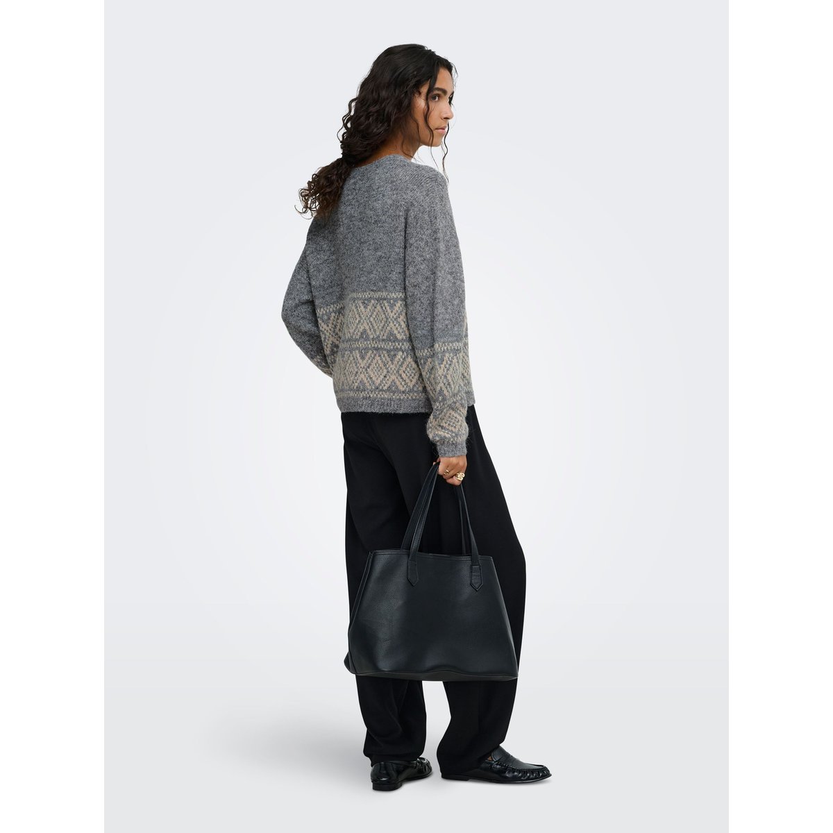 Pull En Maille dark grey melange, JDY