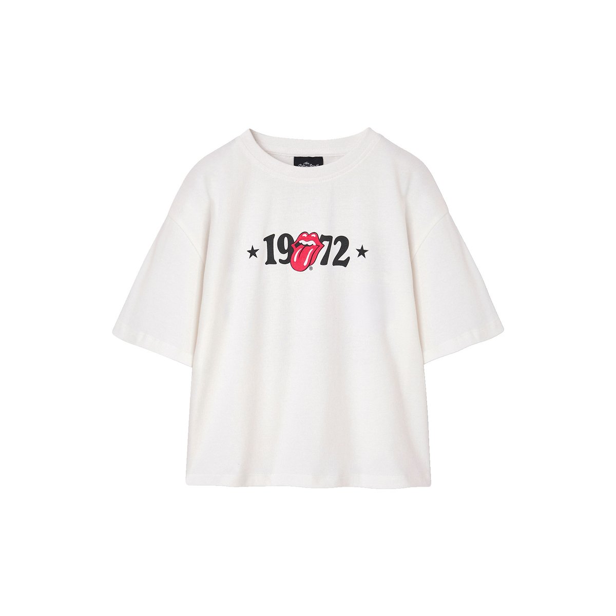 T-shirt Rolling Stones écru, VERTBAUDET