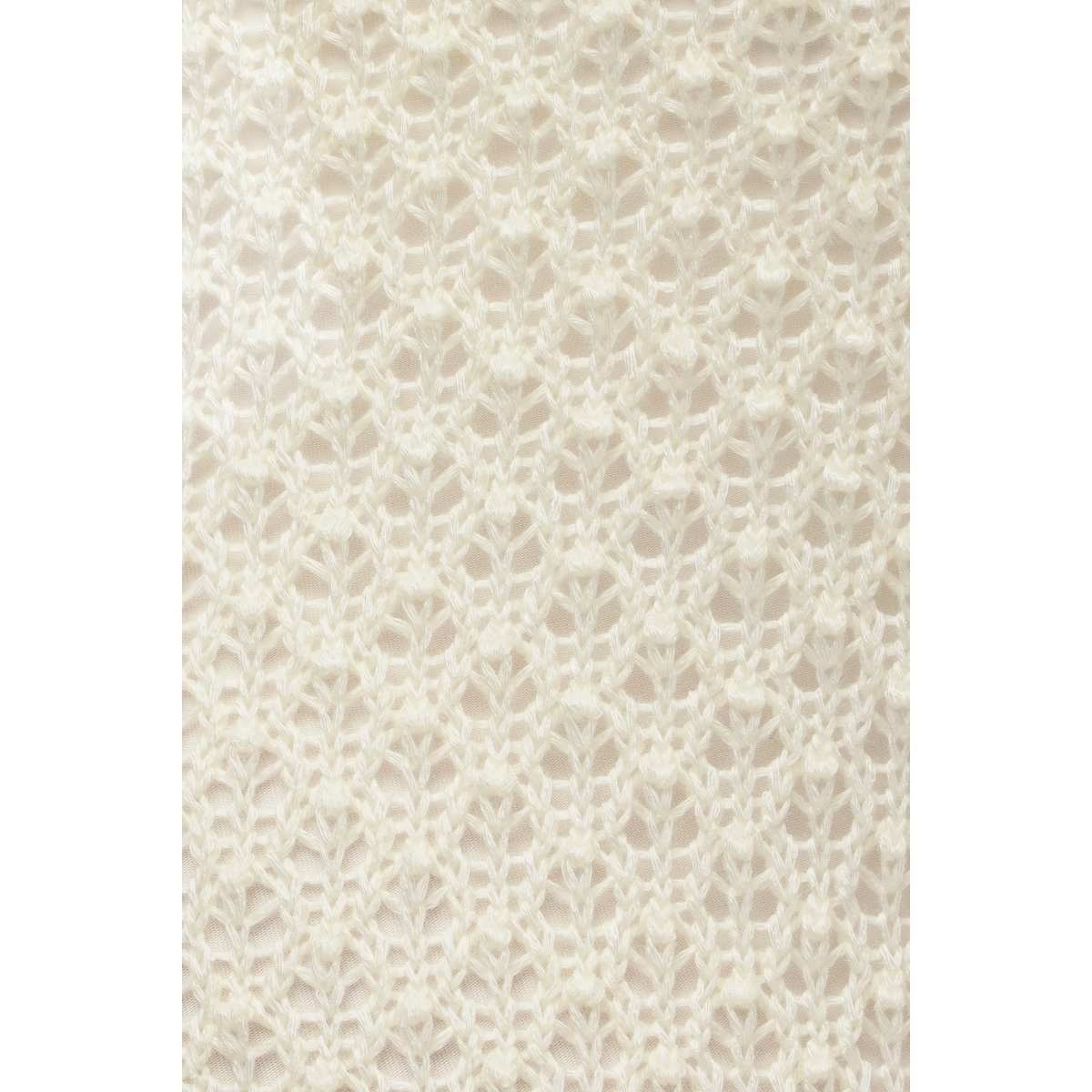 Bermuda doublé en crochet blanc cassé, ULLA POPKEN
