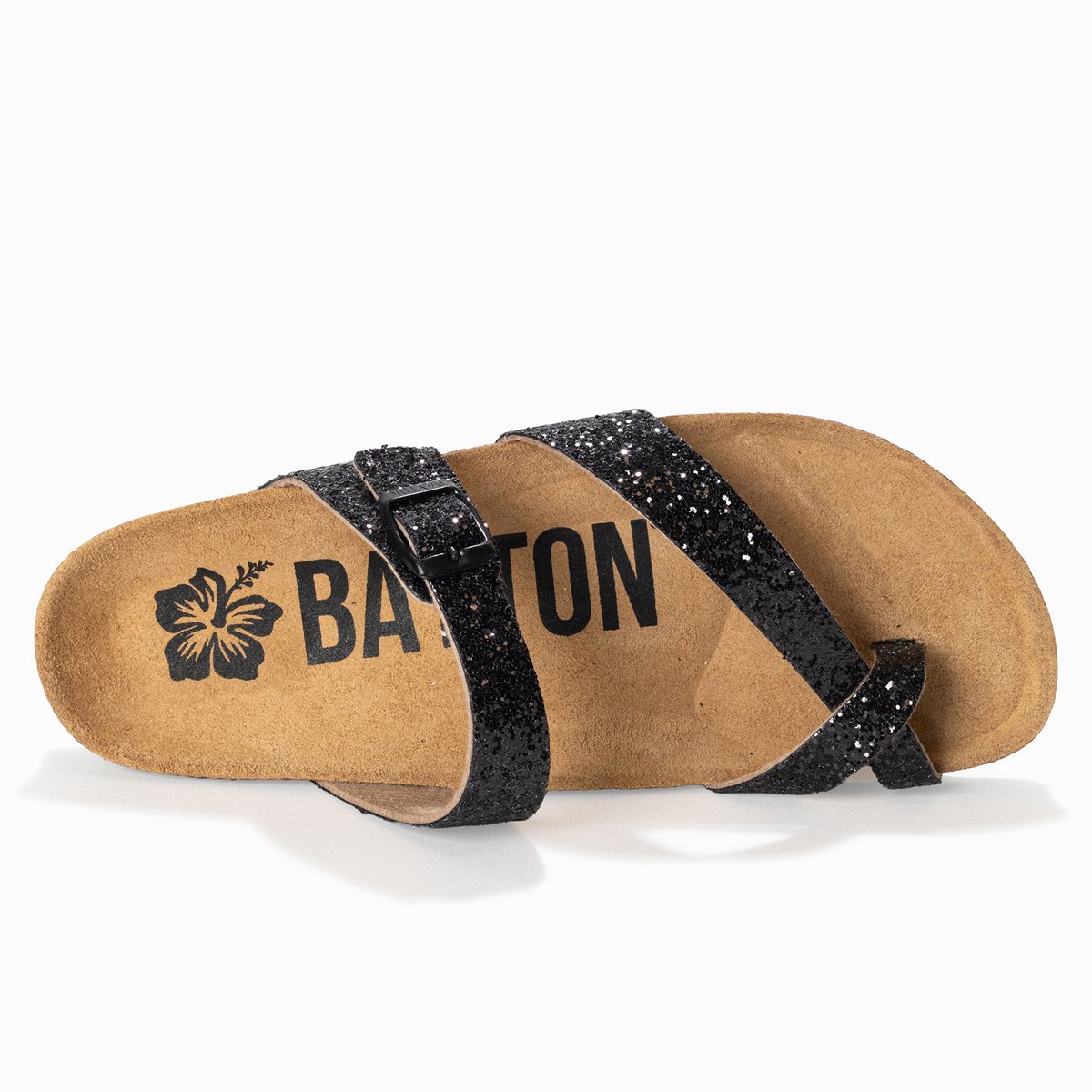 Tongs DIANE noir, BAYTON