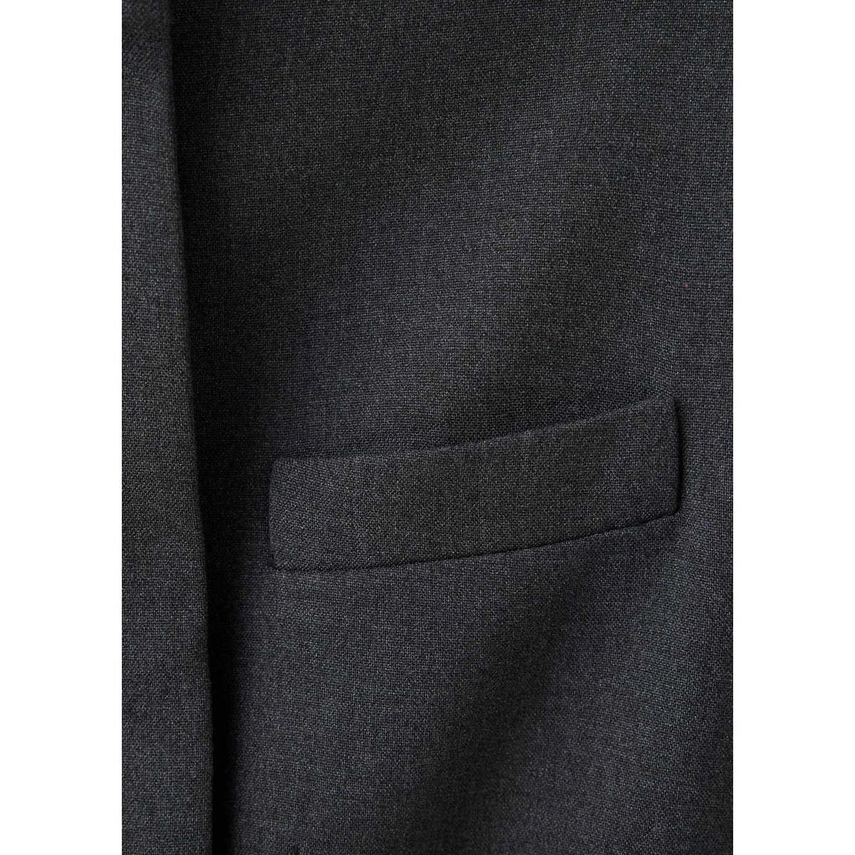 Veste cintrée col bateau gris, MANGO