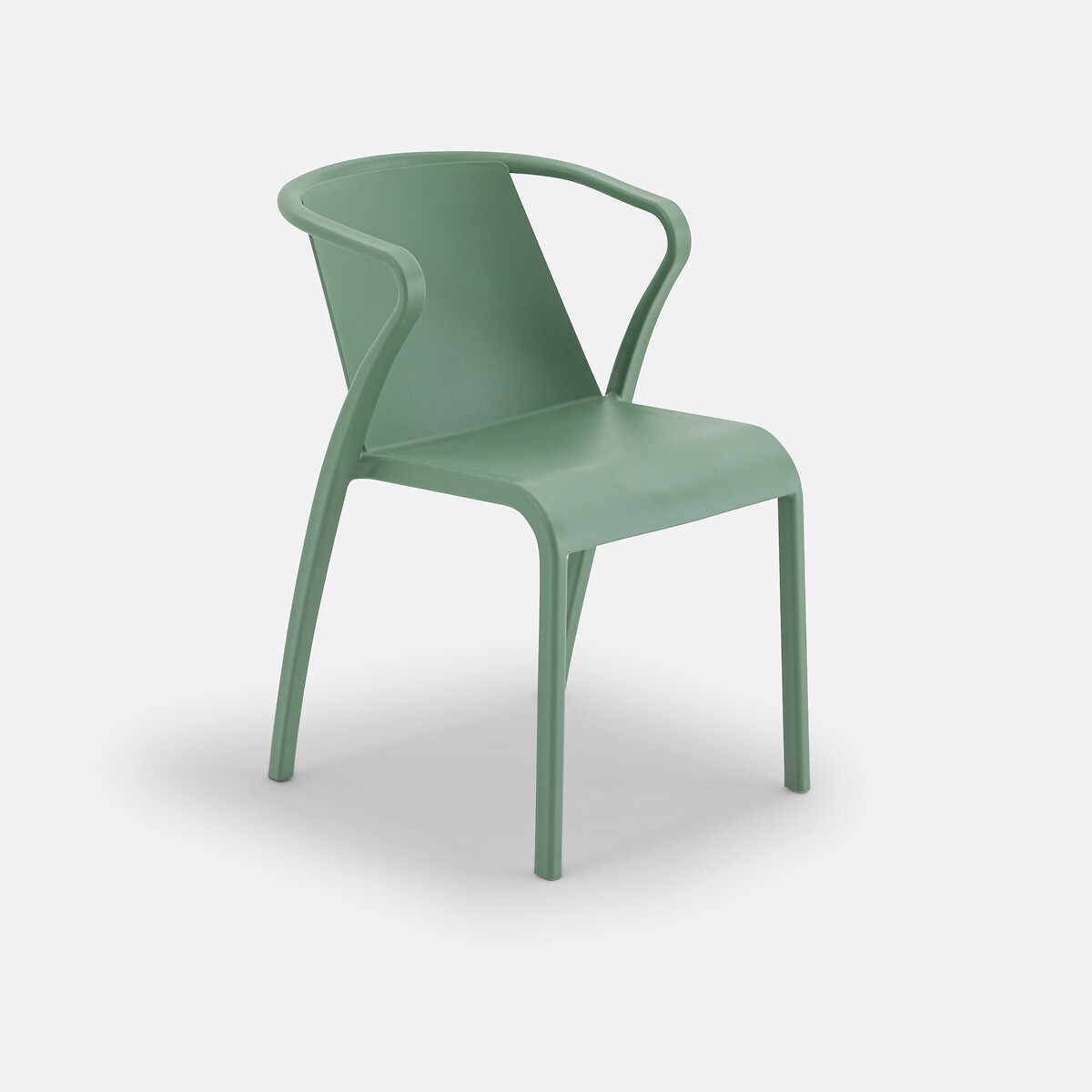Lot de 2 fauteuils en polypropylène, Predsida vert olive, LA REDOUTE INTERIEURS