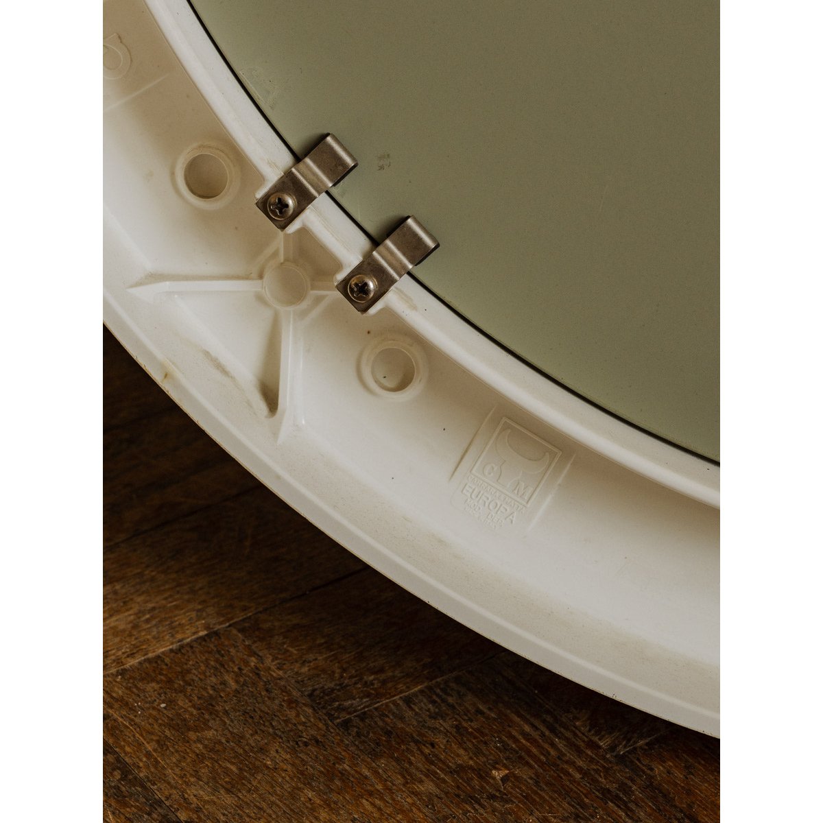 Miroir en fibre de verre blanc Igor N°1182 - Bon état blanc, DEBONGOUT