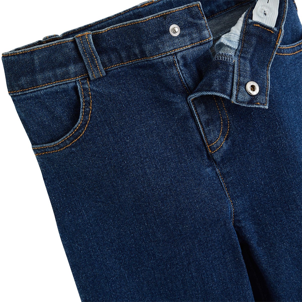 Jean enfant wide leg bleu, PETIT BEGUIN