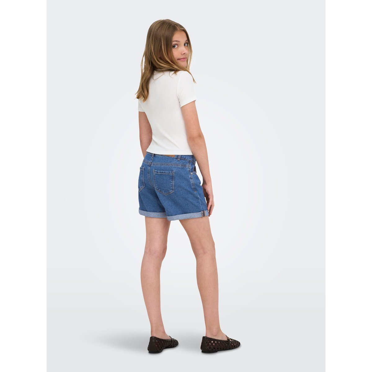 Short En Denim medium blue denim 1, KIDS ONLY
