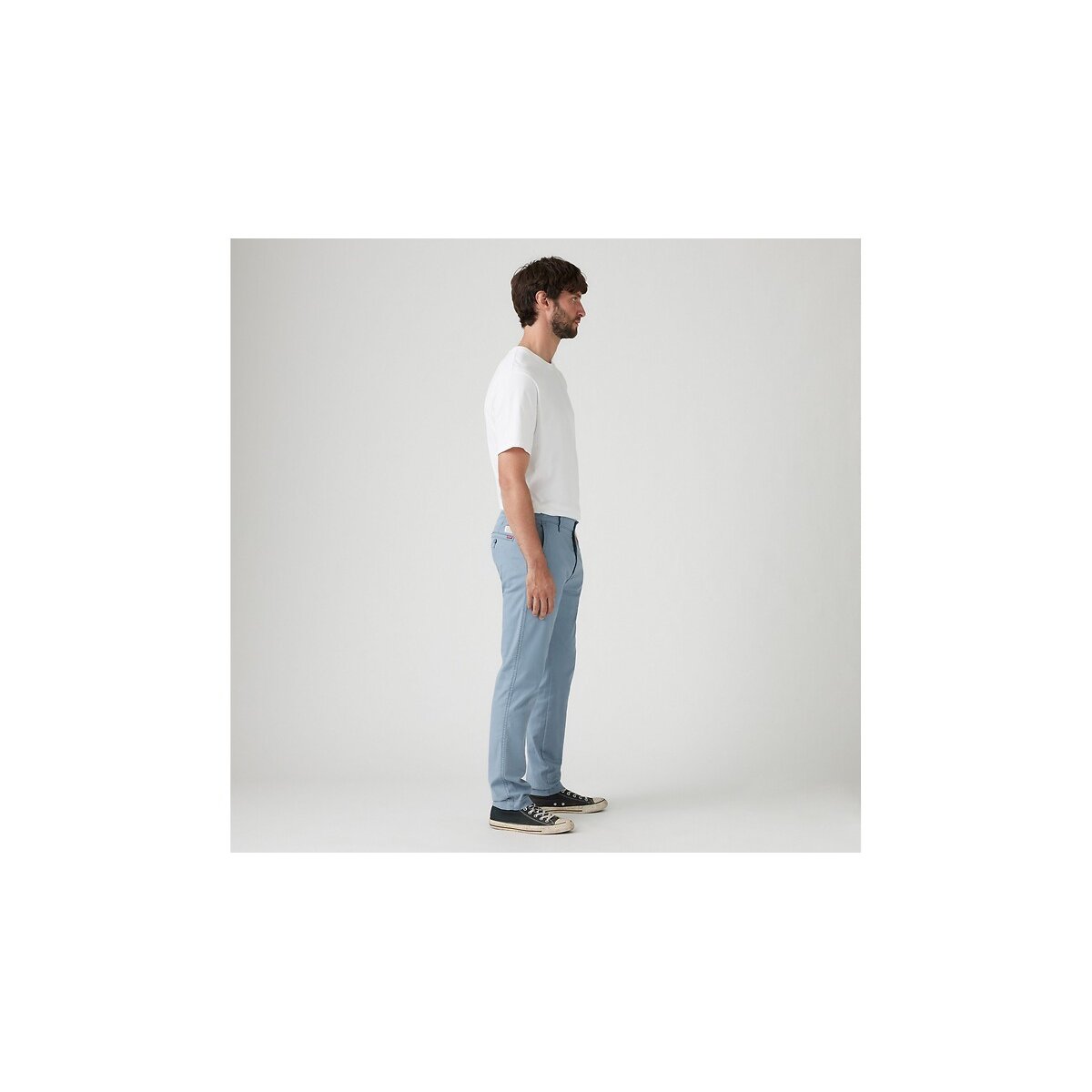 Pantalon XX Chino STD II coton et lin bleu gris, LEVI'S