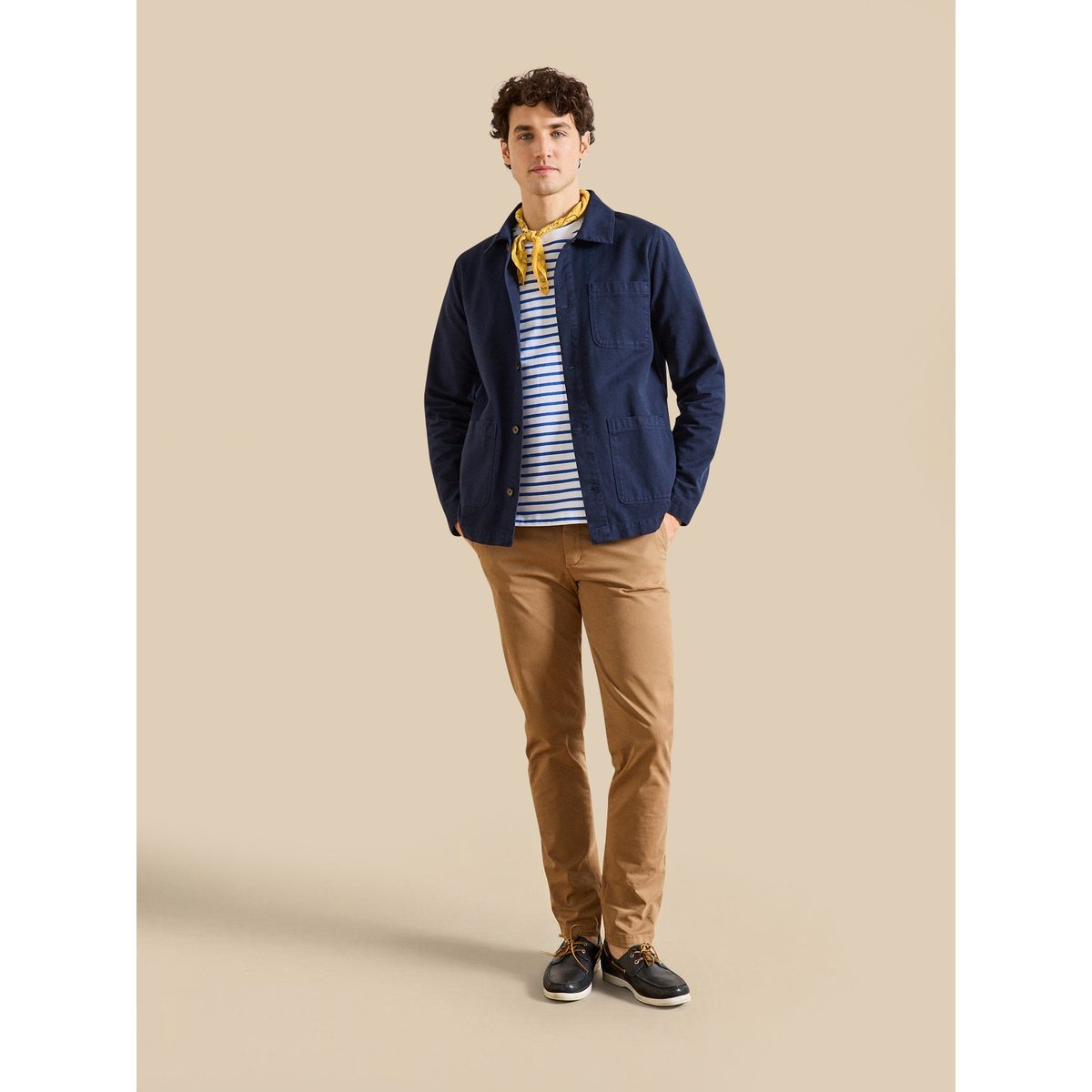 Veste worker  twill coton recyclé denim, CYRILLUS