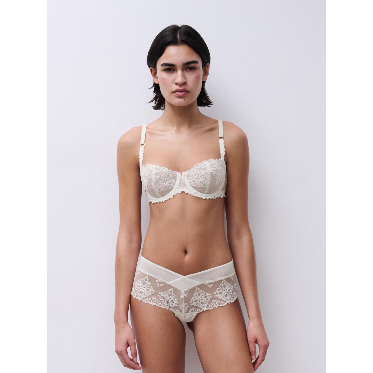 Soutien-gorge corbeille CHAMPS ELYSEES ivoire, CHANTELLE