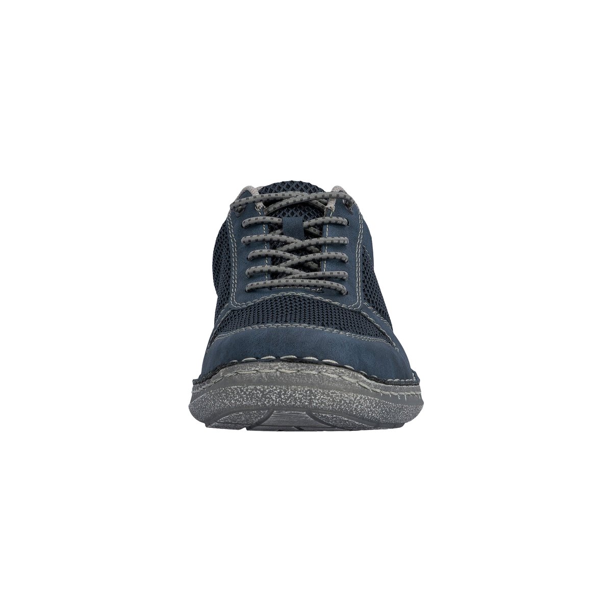 Basket Basse Cuir Morelia bleu, RIEKER