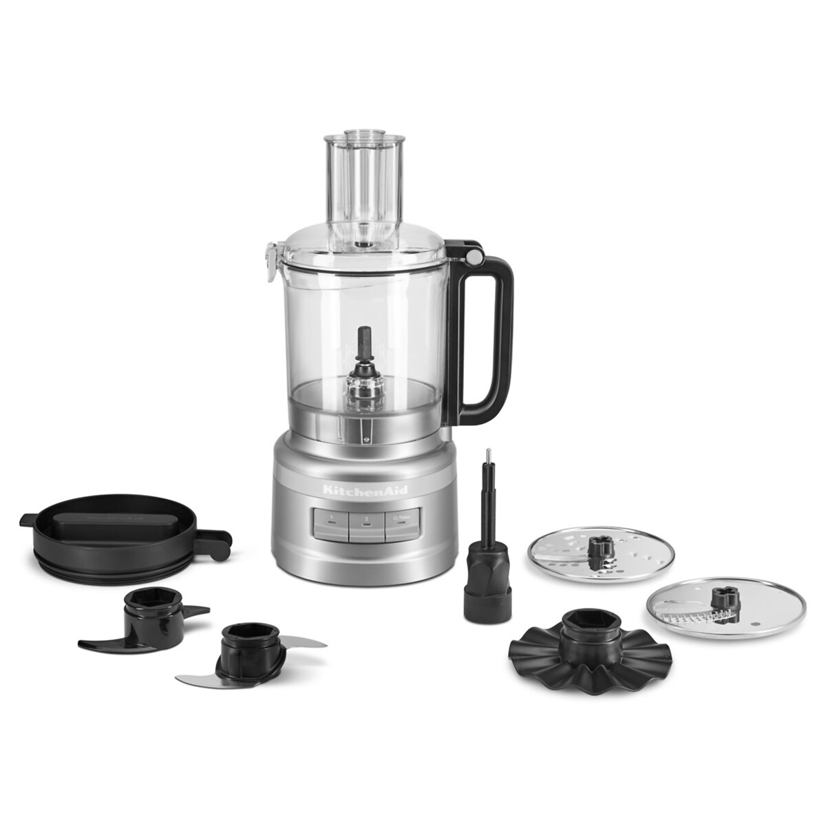 2.1L Food Processor - 5KFP0921B silver-coloured, KITCHENAID