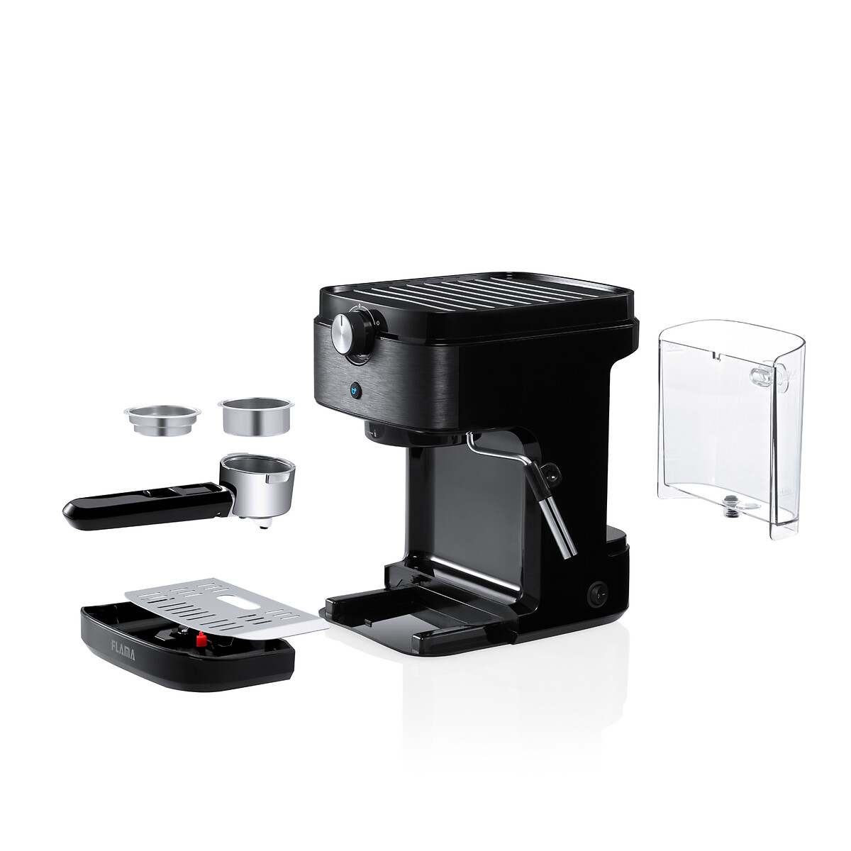Máquina de café expresso 1221FL, FLAMA preto , FLAMA