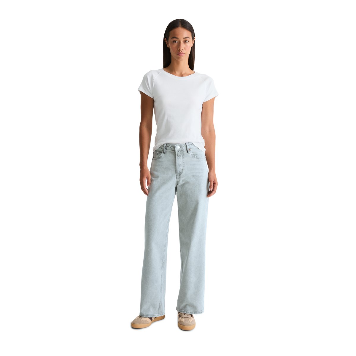 Jeans modèle Tolva large en CIRCULOSE bleu clair, MARC O'POLO
