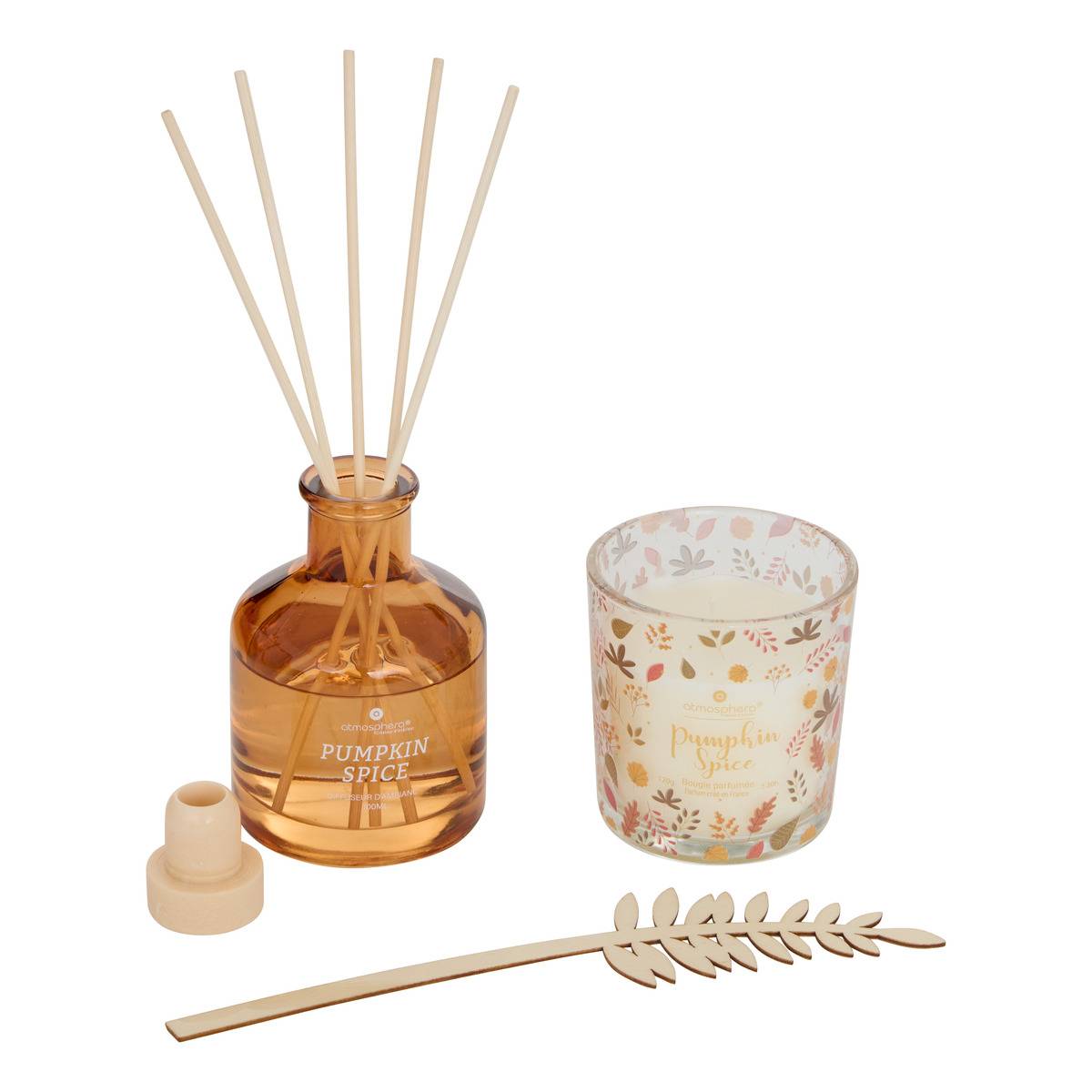 Coffret bougie et diffuseur Leka unique, FEERIC LIGHTS & CHRISTMAS