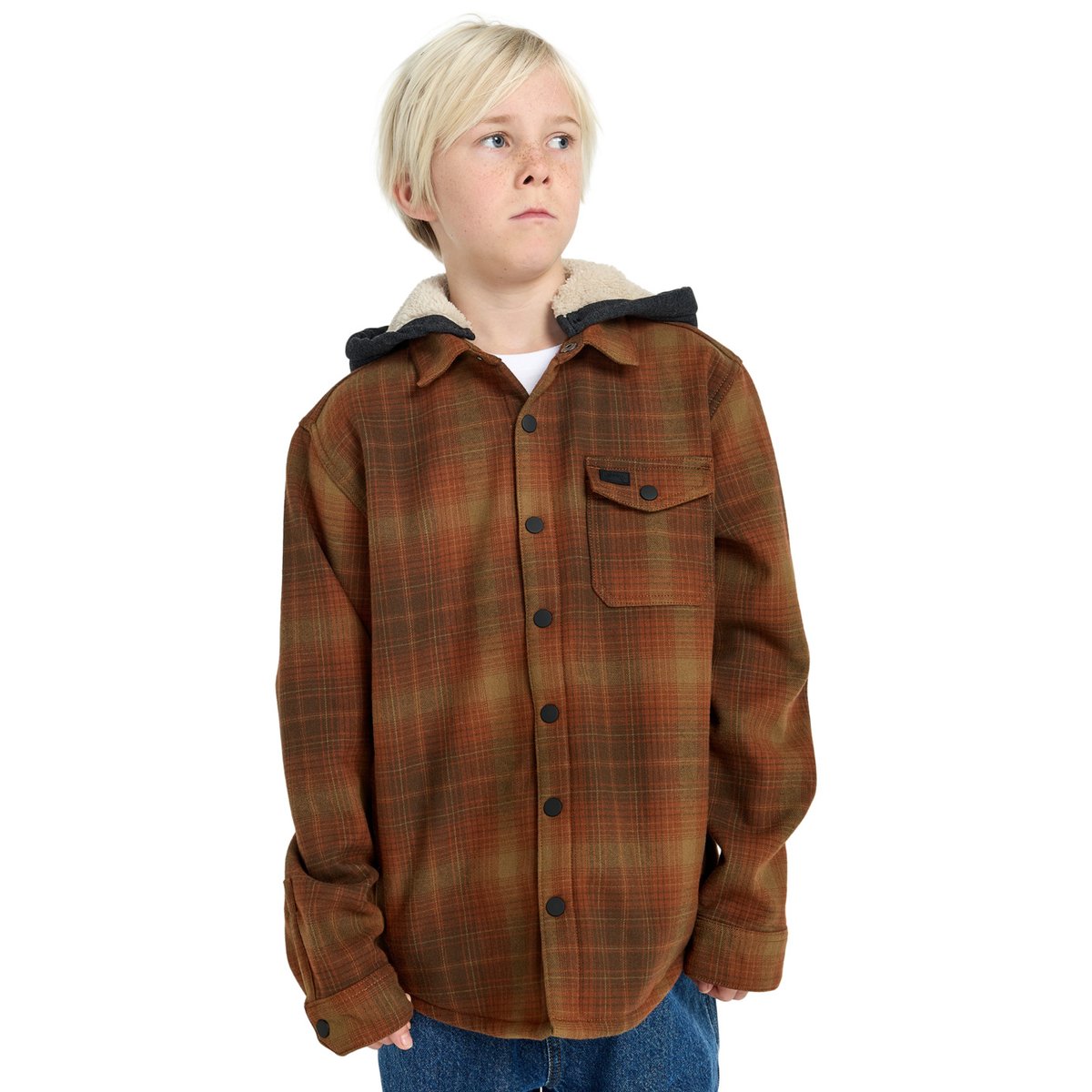 Vêtement technique de snow manches longues FURNACE BONDED marron dark cedar, BILLABONG