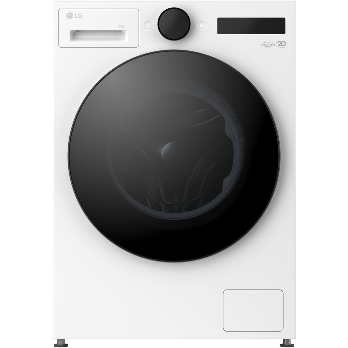 Lave linge hublot F14X76WHST - 11 kg - 1400 tr/min - Classe A - Direct drive - Connecté WiFi couleur unique, LG
